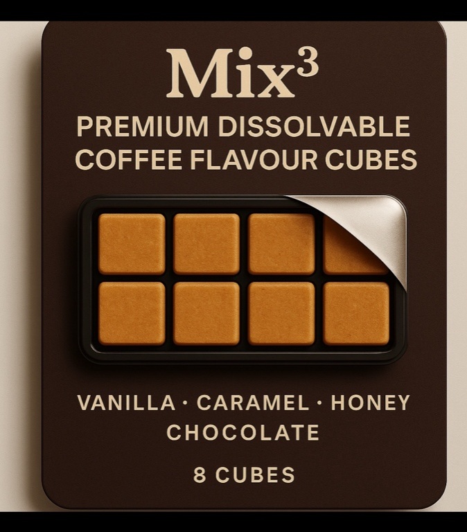Mix³ Premium Dissolvable Coffee Flavour Cubes